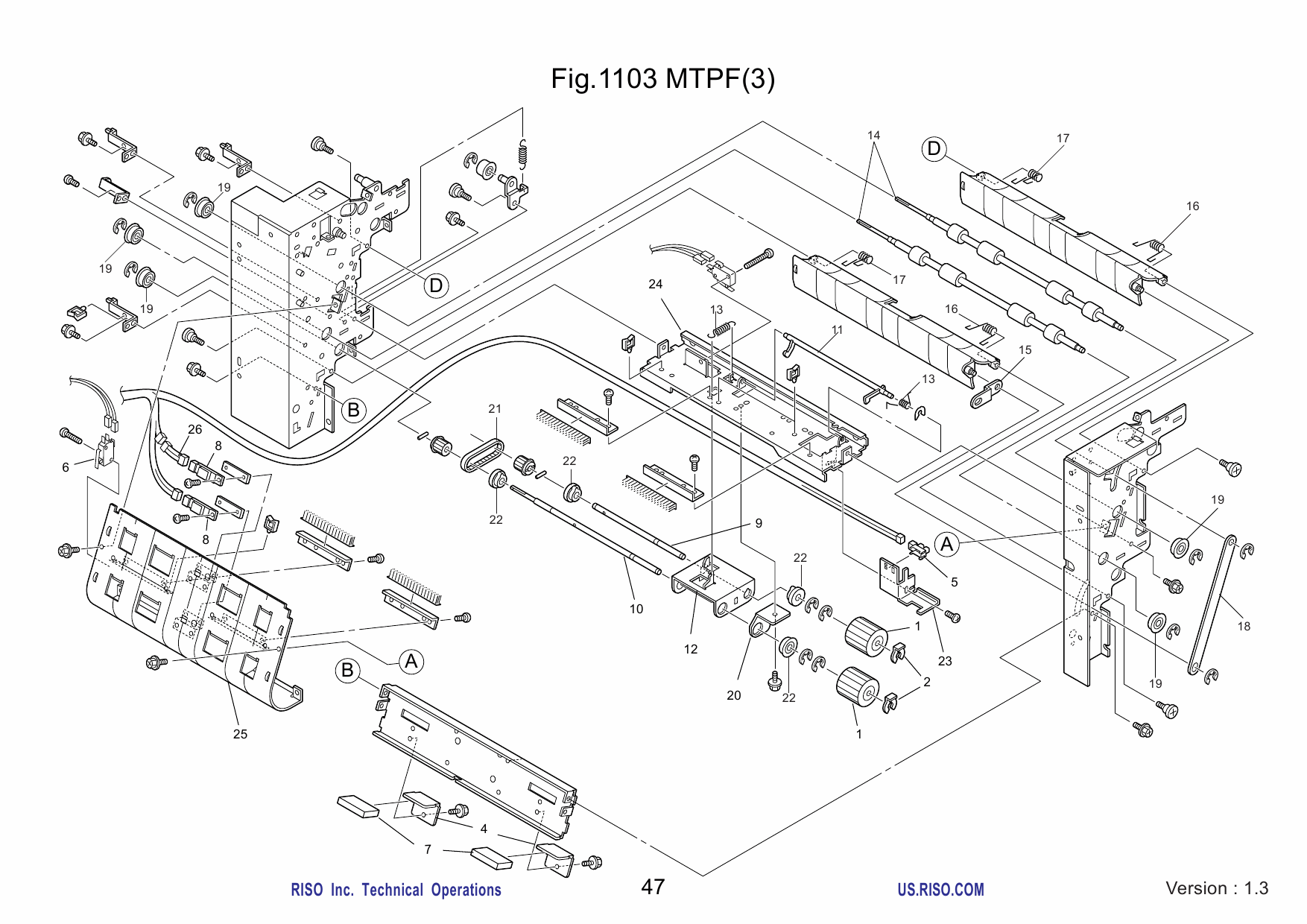 RISO HC 5000 Parts List Manual-6